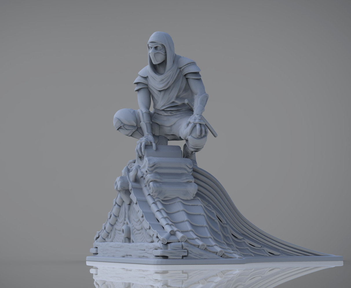  Ninja Model by Gudjon Larusson - Polymath Collaborator Cpo 