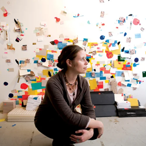 Hannah Burr has exhibited her work at the Drawing Center in NYC, Currier Museum of Art, NH, and the Museum of Fine Arts in Boston. 