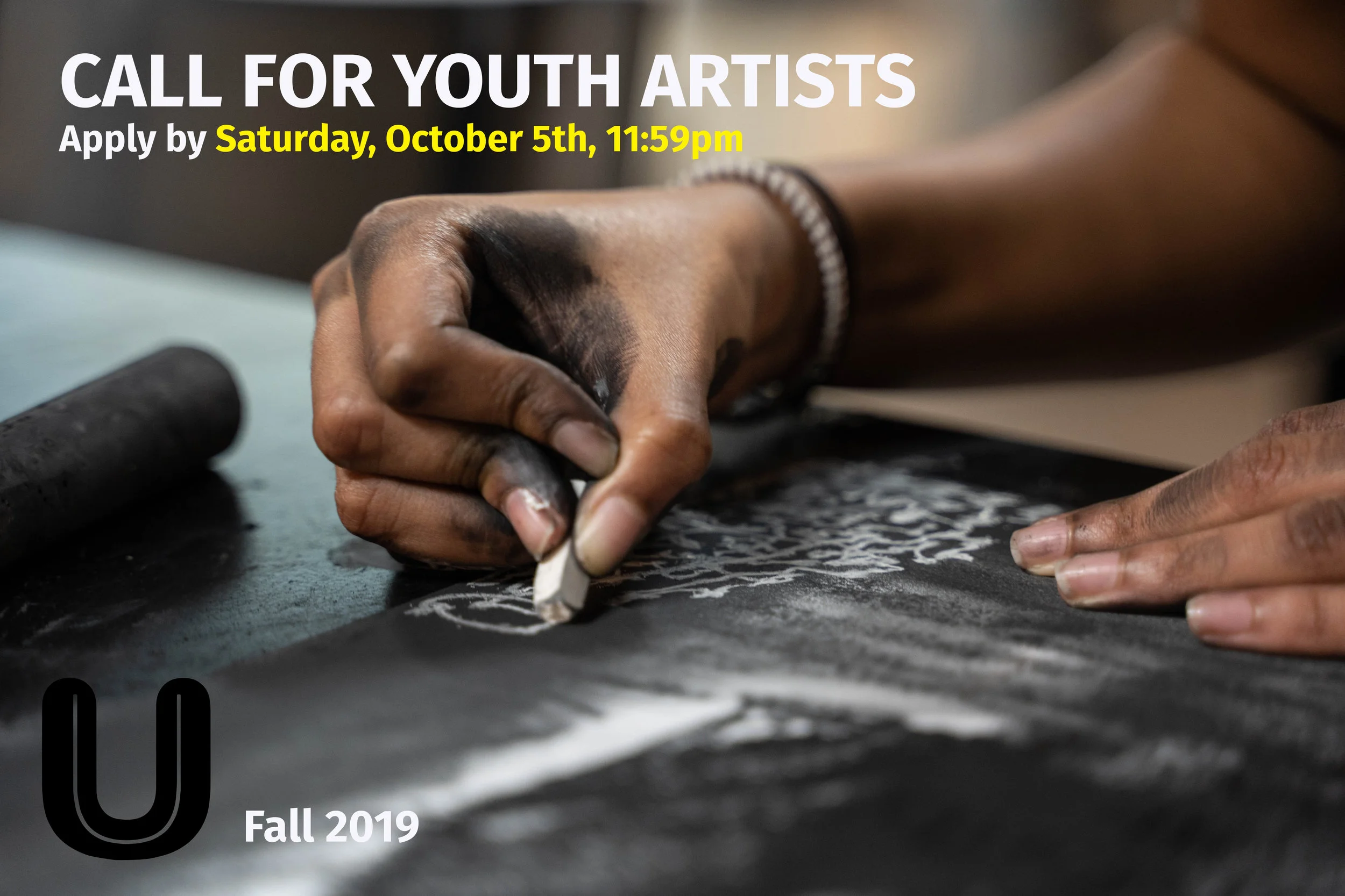 Apply to Fall 2019 Youth Artists Programs 