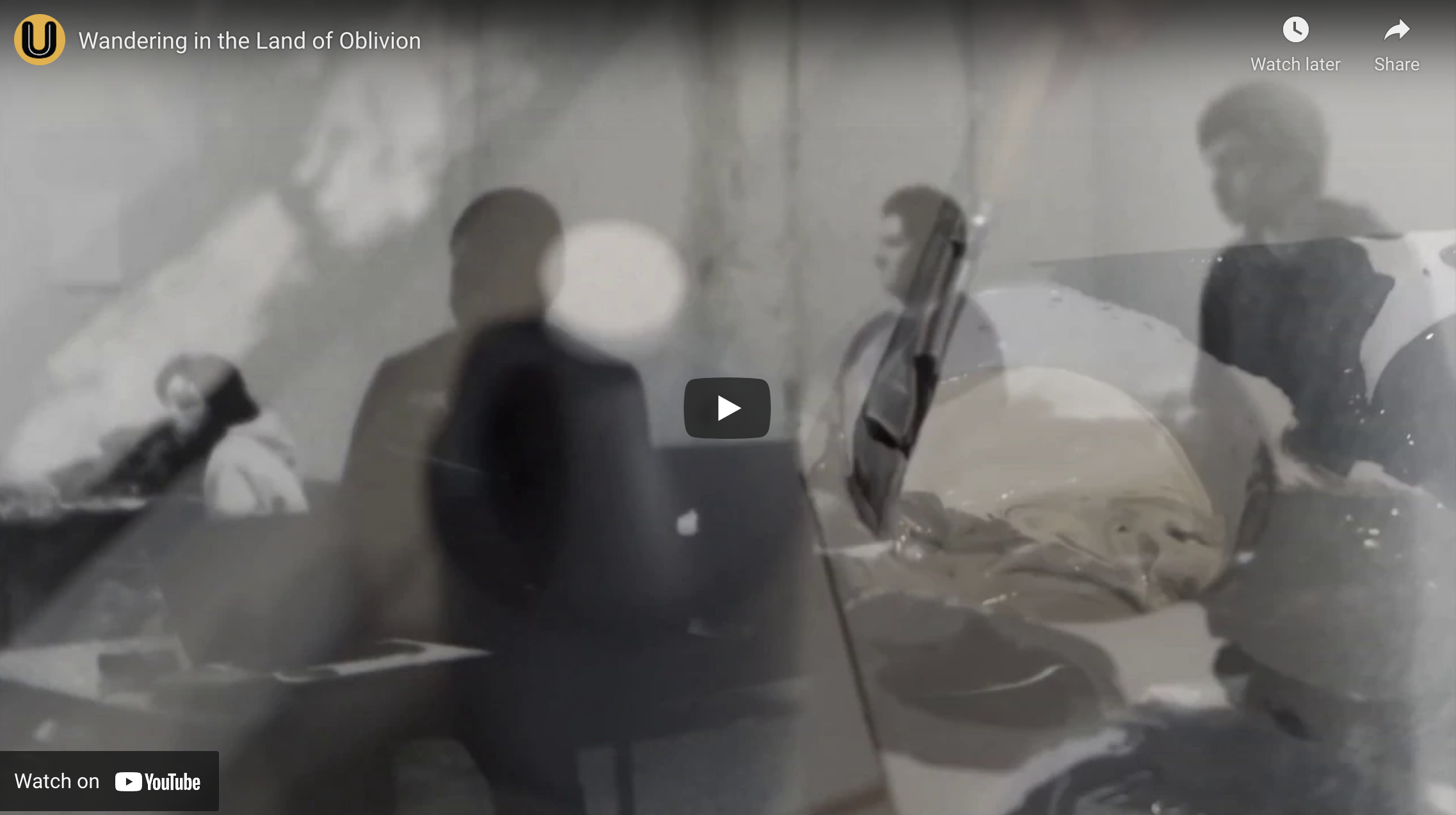 Wandering in the Land of Oblivion