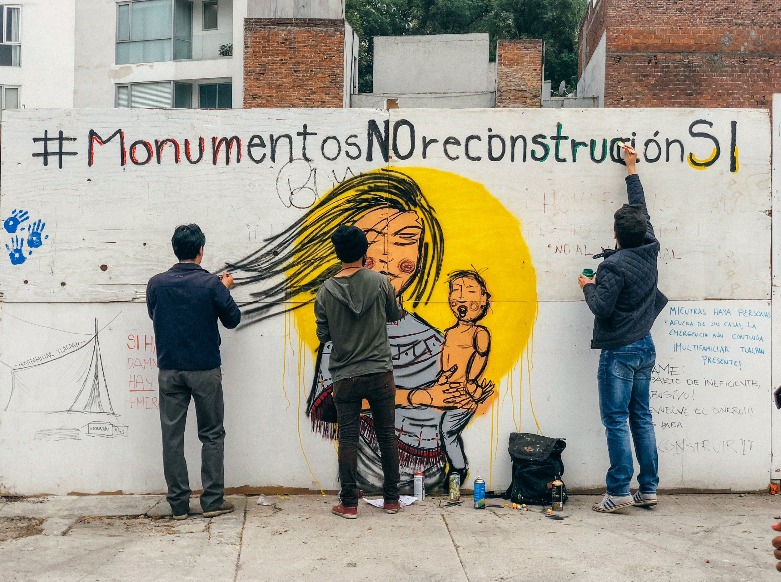 Sergio Beltrán García, Nuestro Memorial 19S, Mexico City, 2018