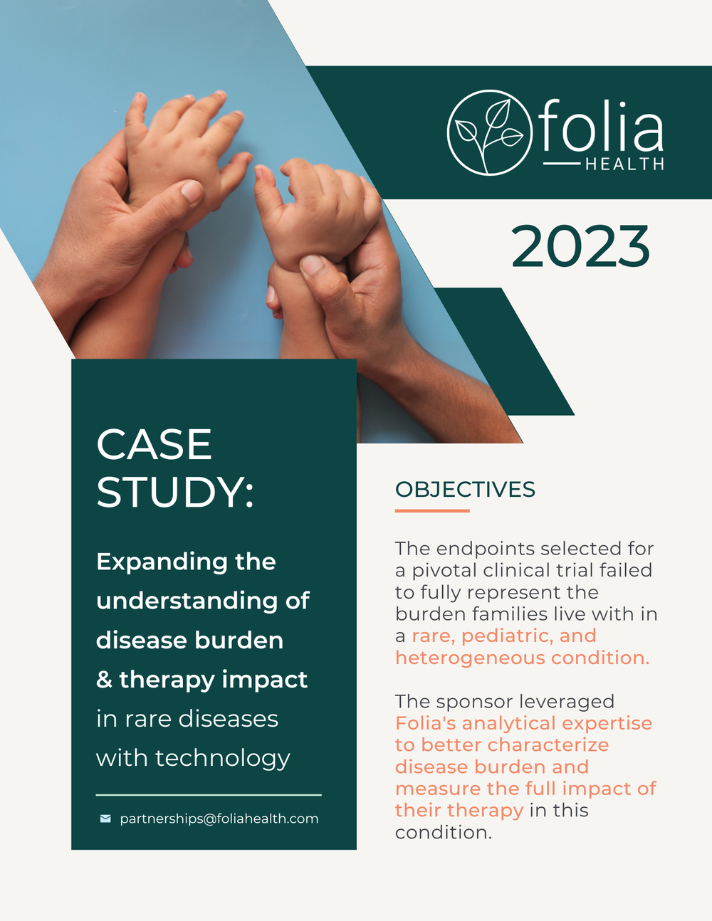 Case Studies PatientCentric Platform for Disease Burden & Therapy