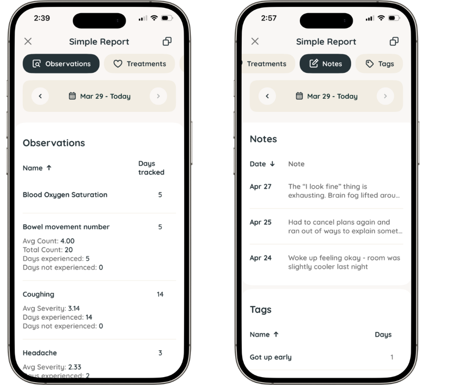 Simpleng Report Feature Update: Your Simple Report Just Got Better — Folia Health
