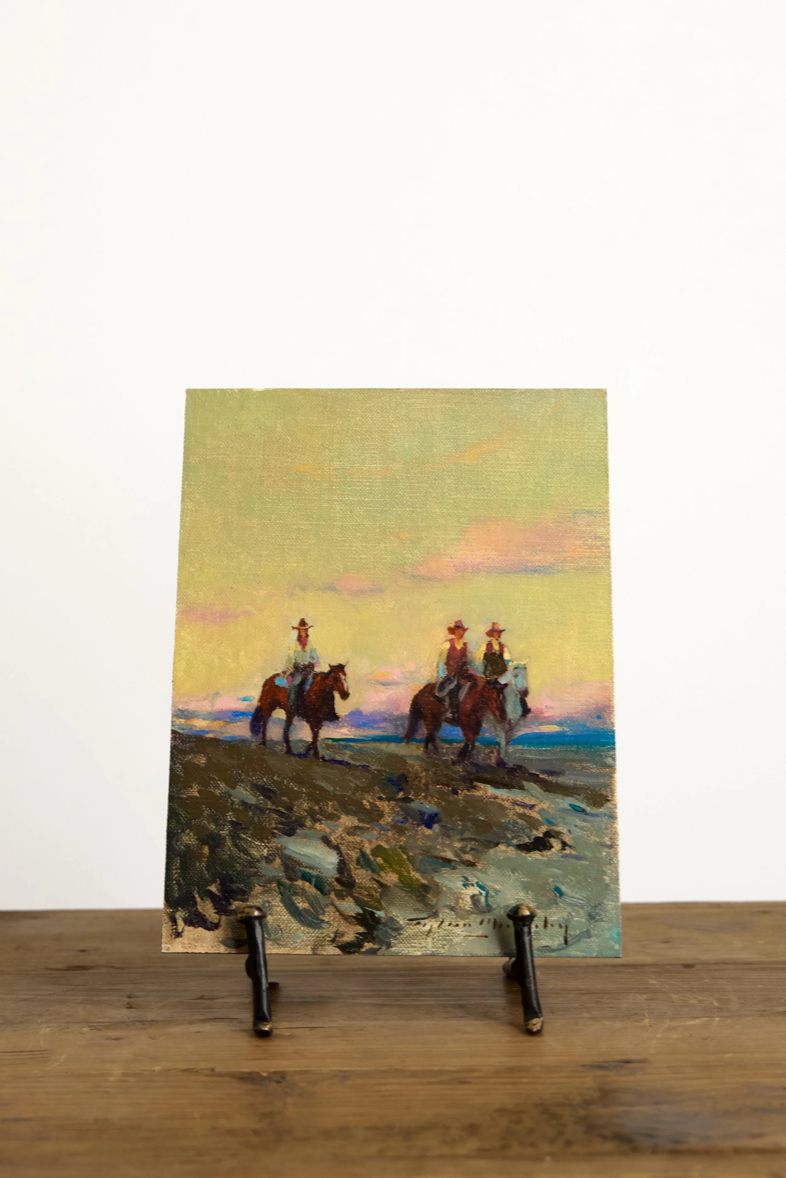 Kibler and Kirch KKFA 2026 Tyler Murphy Three Cowboys at Sunset 1227.jpg