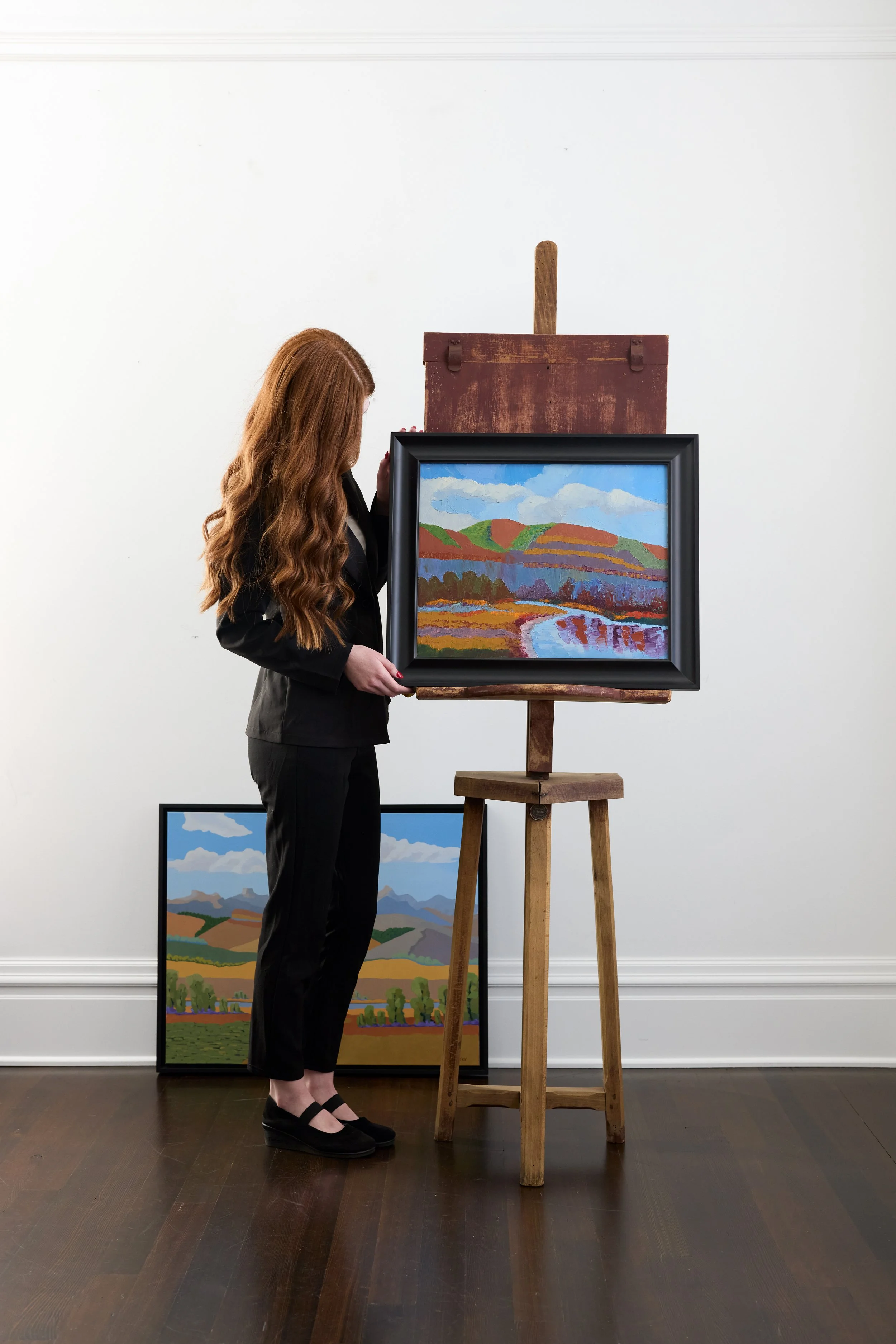 Kibler and Kirch Fine Art James A Vincent Rimrock Shadows 2538.jpg