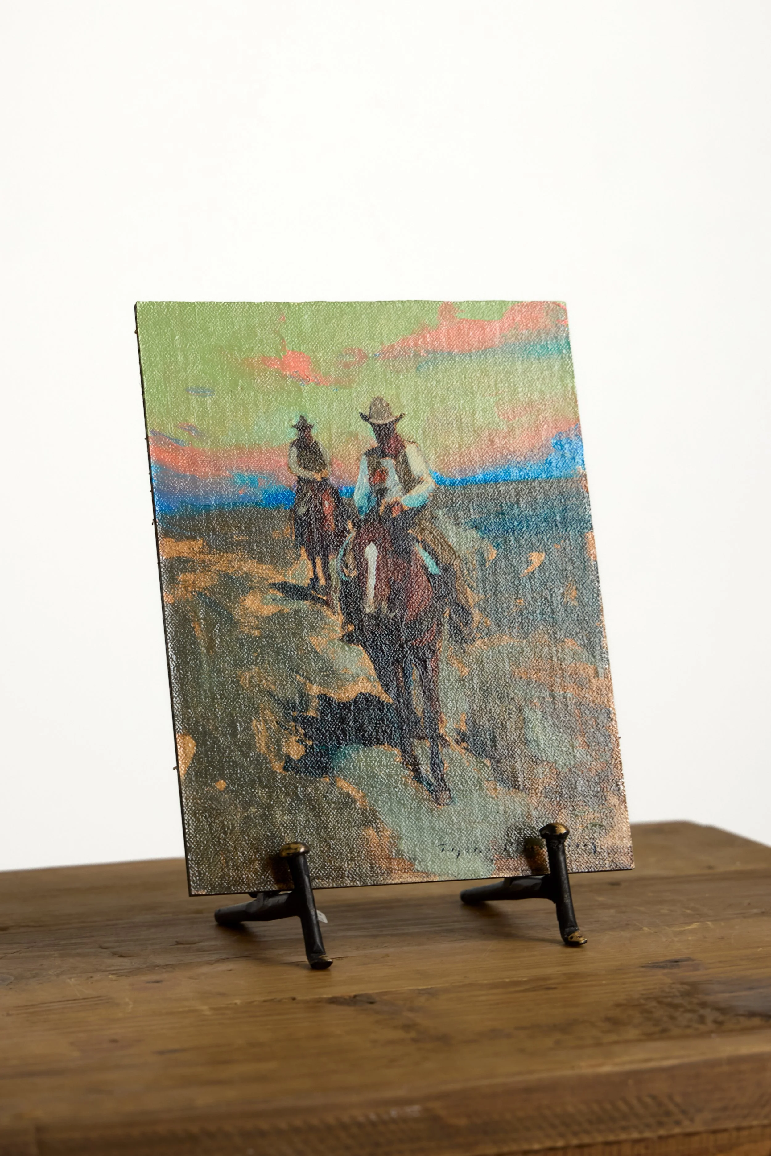 Kibler and Kirch KKFA 2026 Tyler Murphy Two Cowboys With Cigarette 1233.jpg