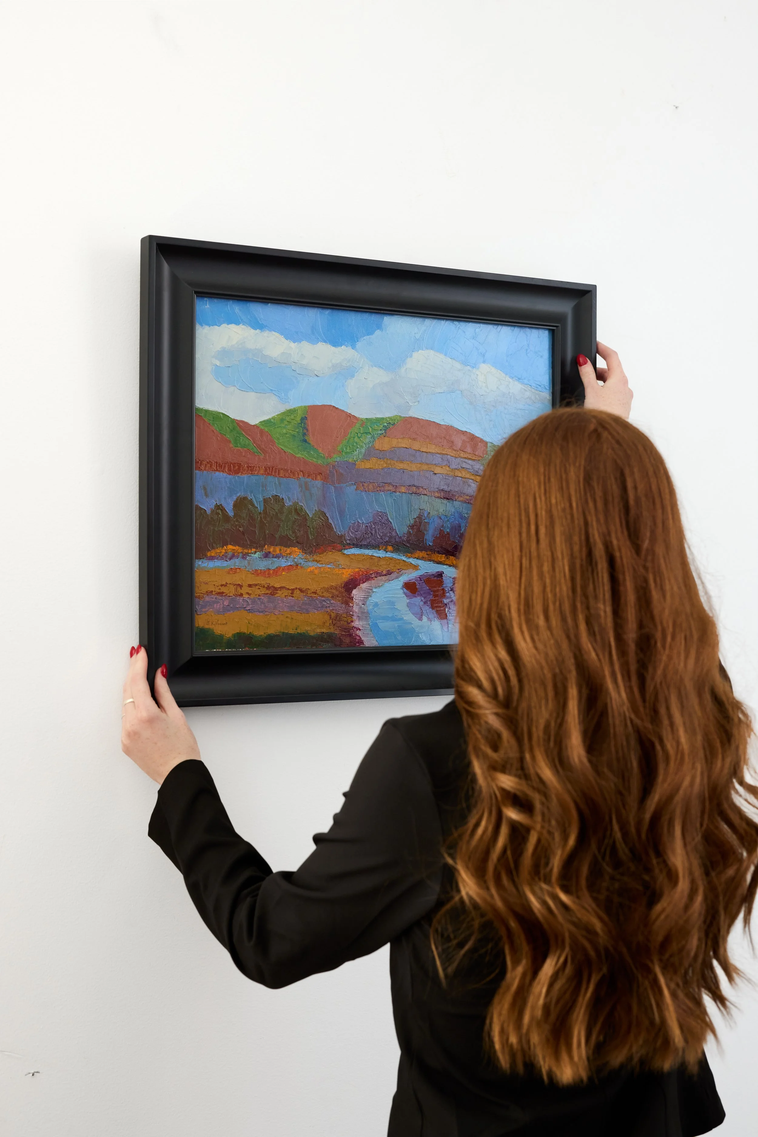 Kibler and Kirch Fine Art James A Vincent Rimrock Shadows 2522.jpg