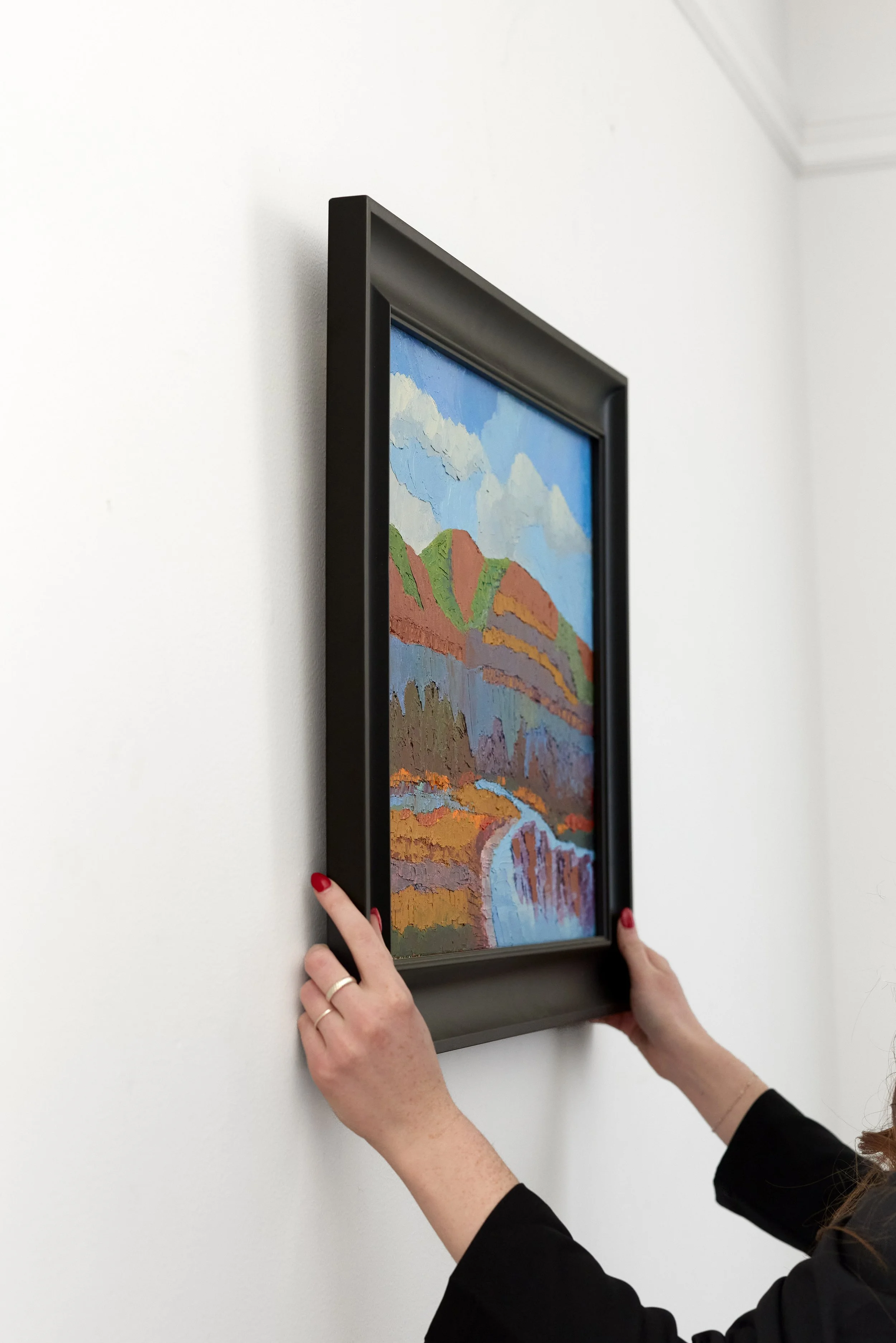 Kibler and Kirch Fine Art James A Vincent Rimrock Shadows 2520.jpg