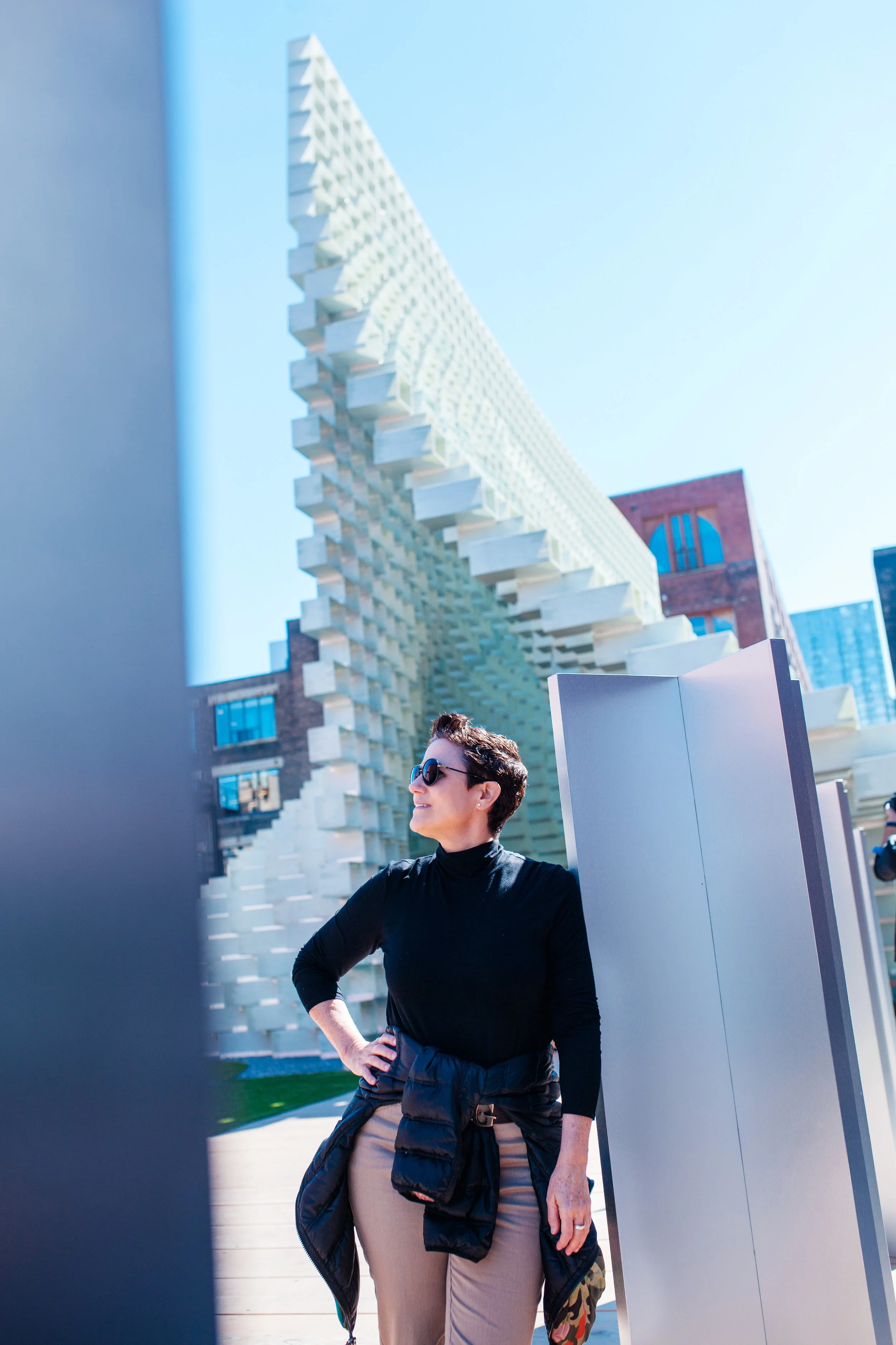 Unzipped pavilion Bjarke Ingels Toronto Architecture Toronto Architect Ontario Design Westfield Katia Marten Blogger After 50
