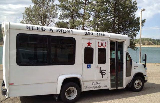 Lincoln County Transit Bus