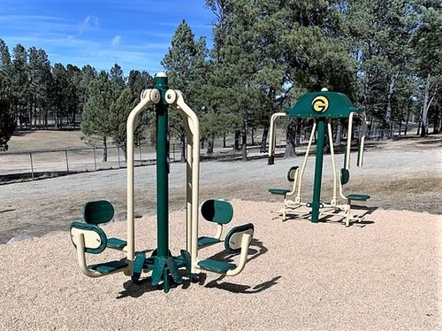 Gym Equipment Installed at The Links Walking Path — Parks & Recreation