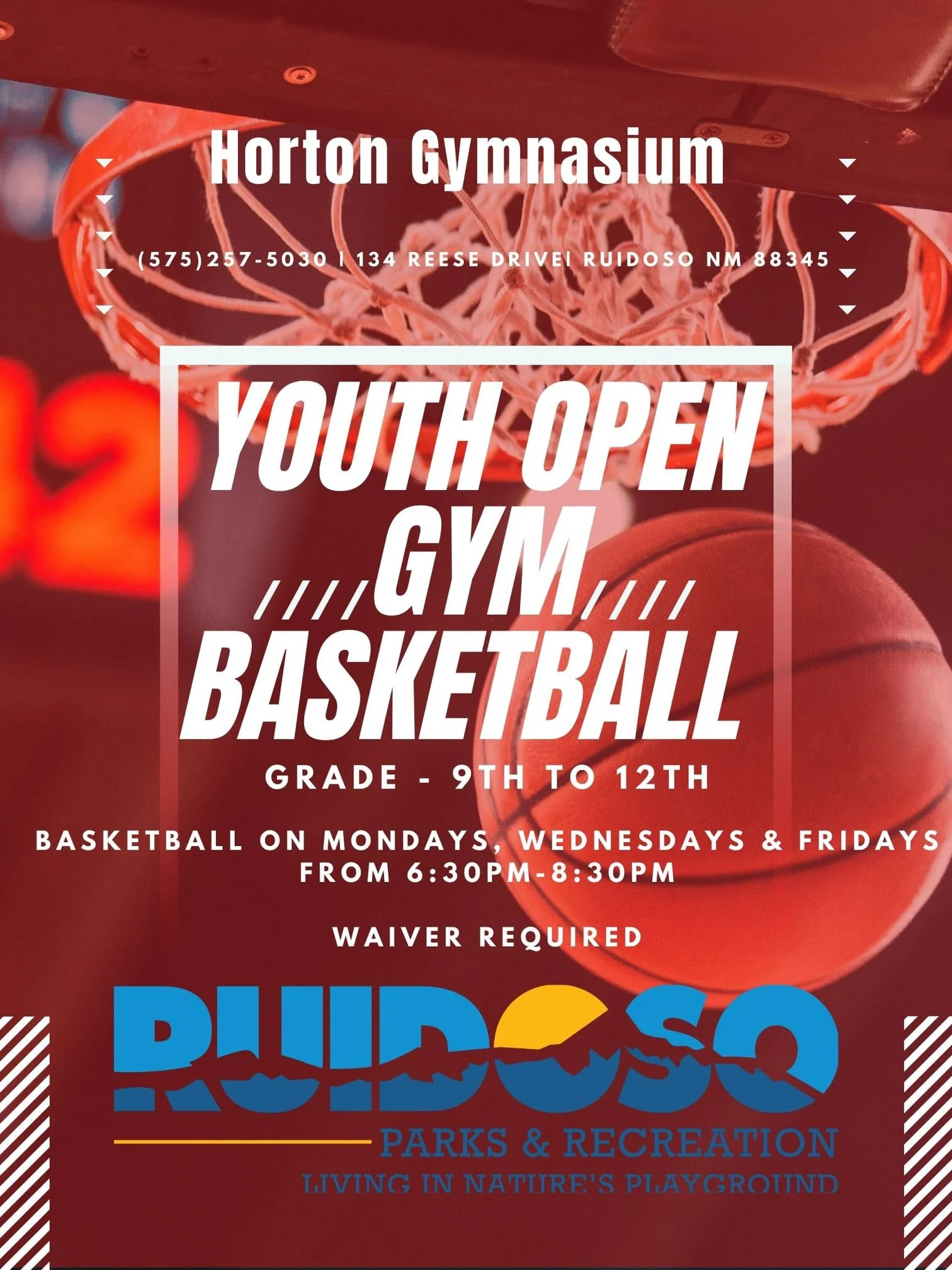 Youth Open Gym Basketball