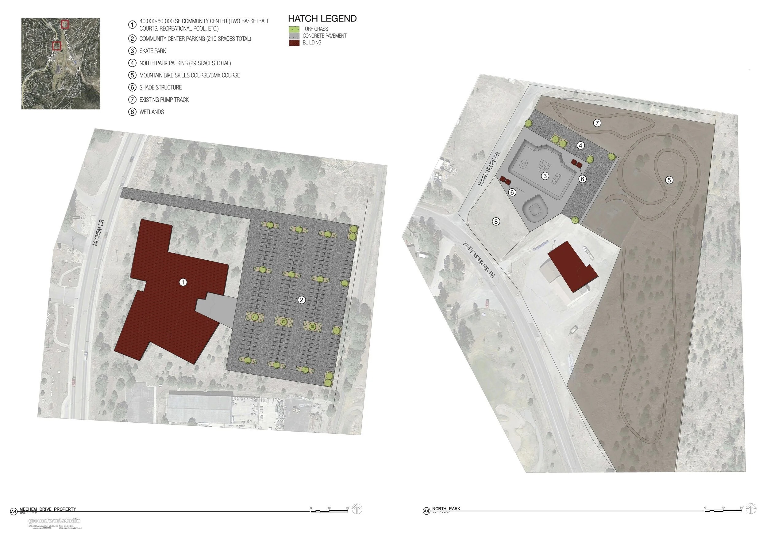 WHITE MOUNTAIN RECREATION COMPLEX CONCEPTUAL PLAN