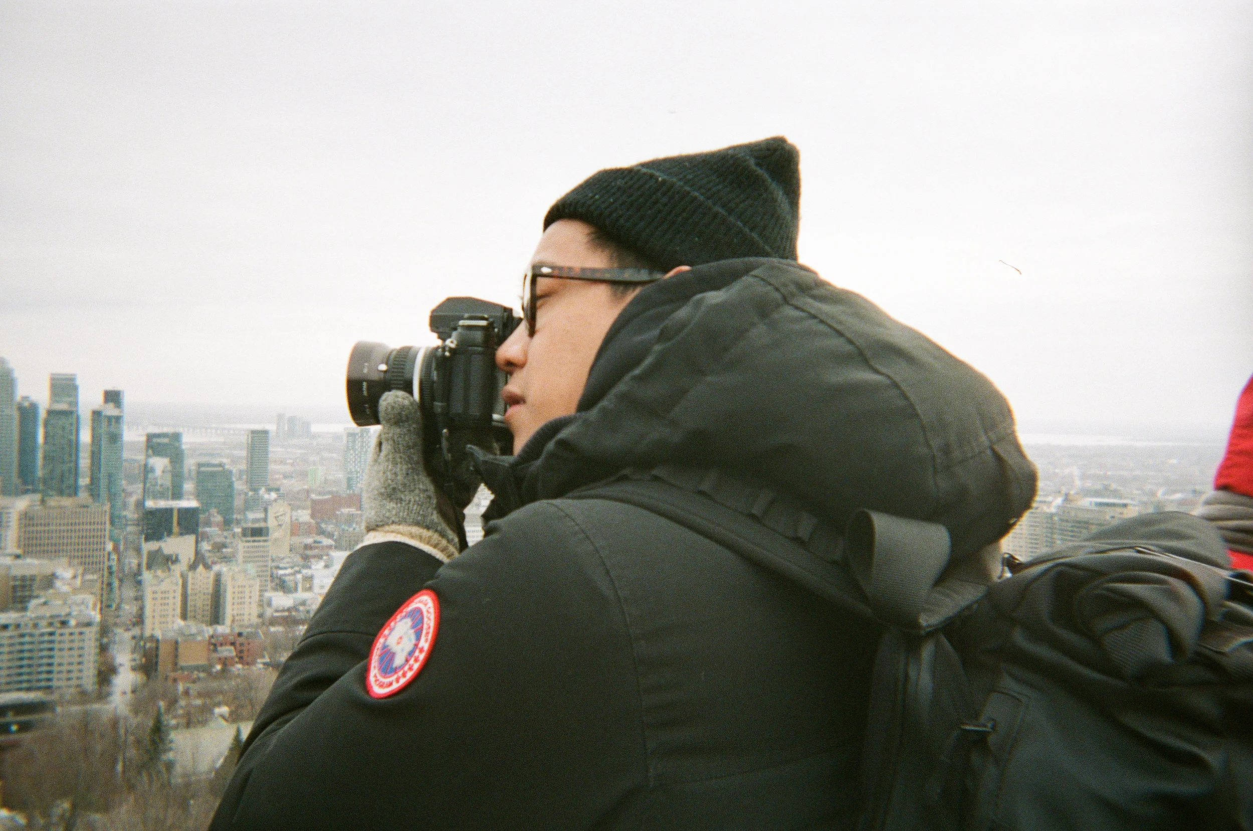 Drew at Mount Royal - Kodak Funsaver