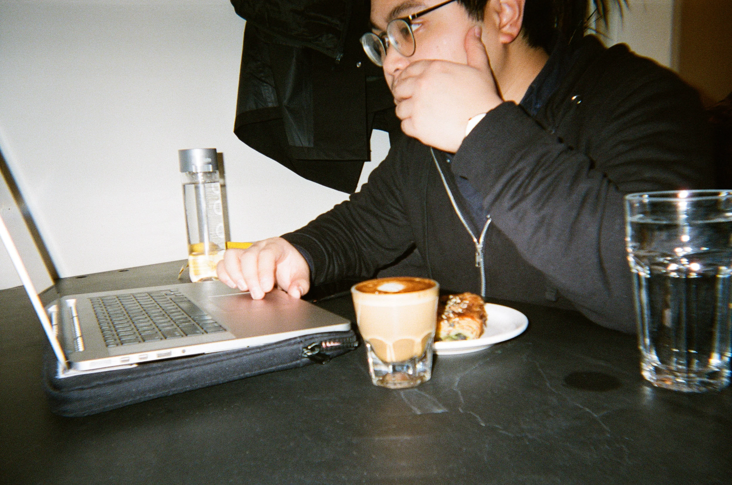 Me at Myriade - Kodak Funsaver