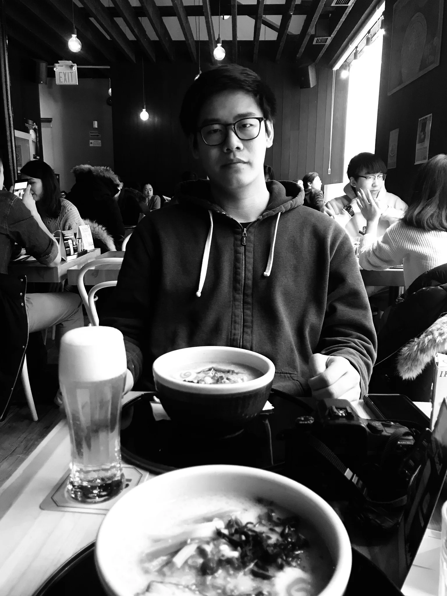 Ramen is the perfect thing to grab while waiting