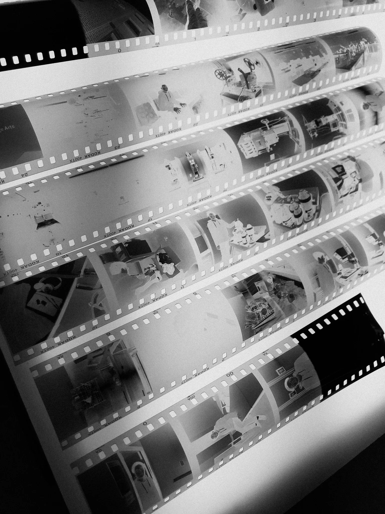 Disposable Roll No.004 on Lightbox