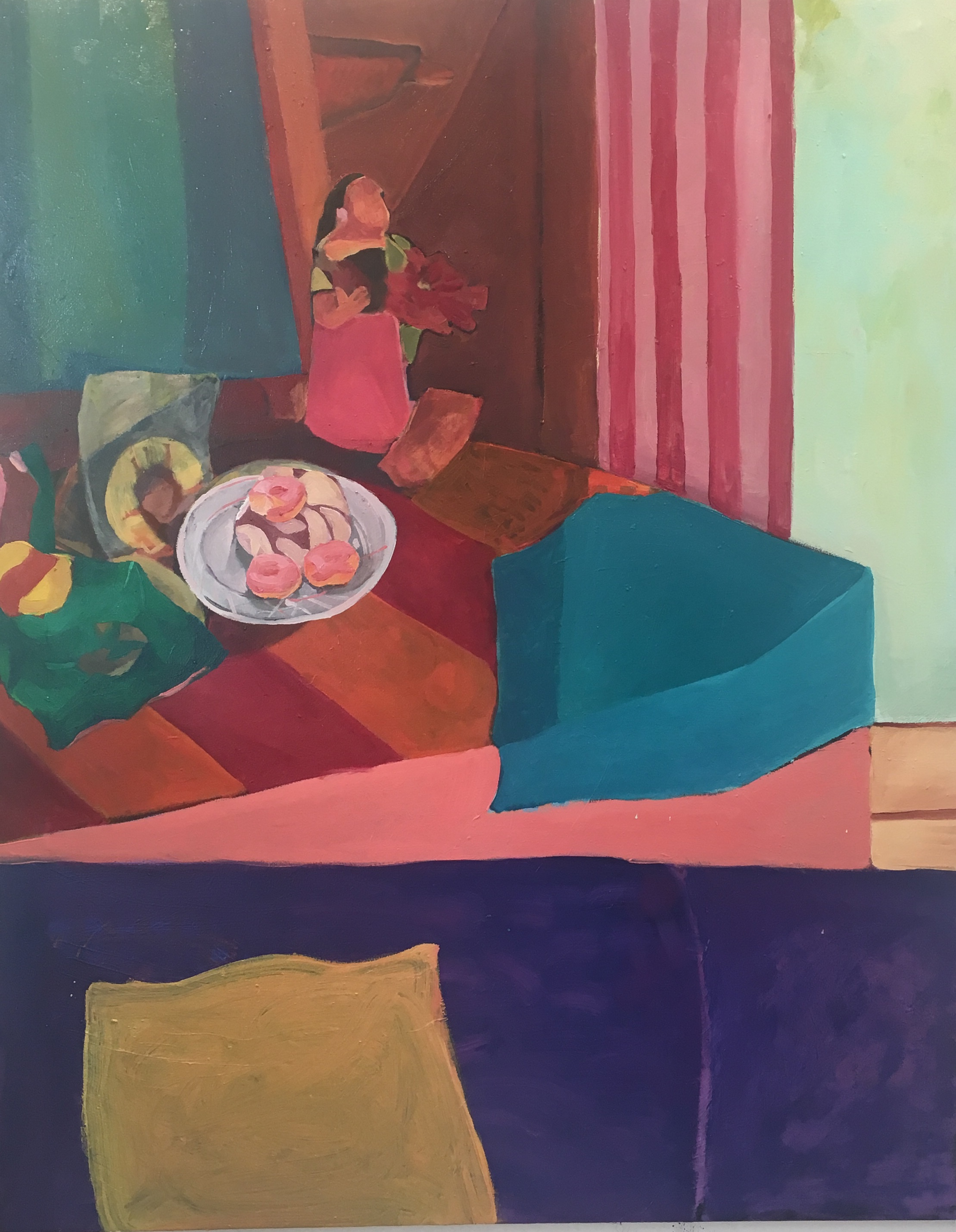 Dresser Painting 48 x 60 IN Oil on Canvas