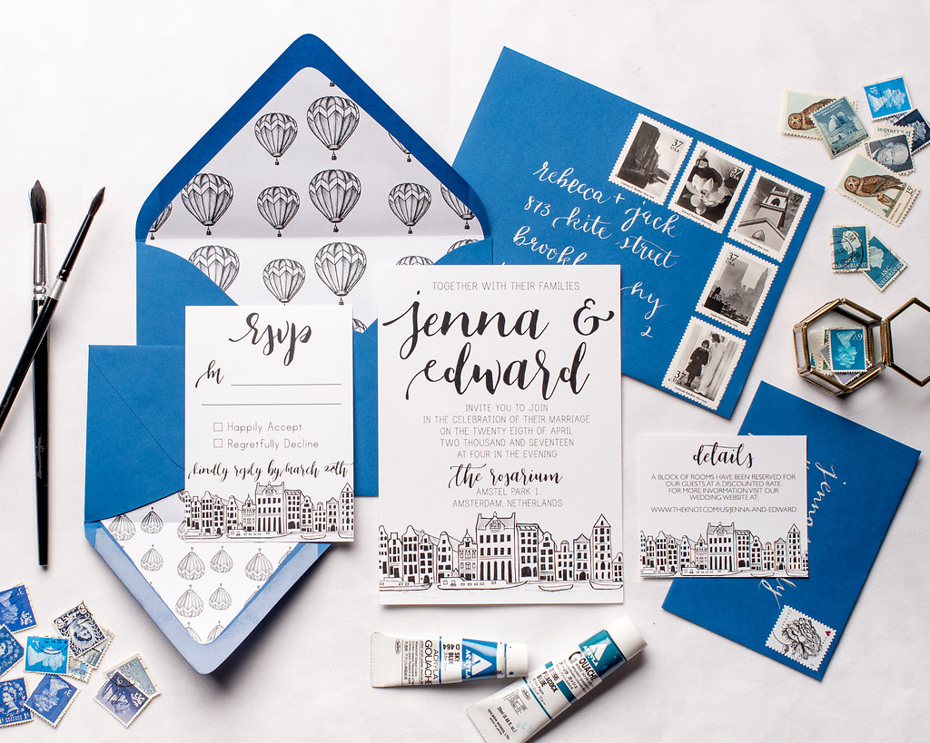 Invitation Suites Pineapple Street Designs Illustrations Wedding (40).jpg