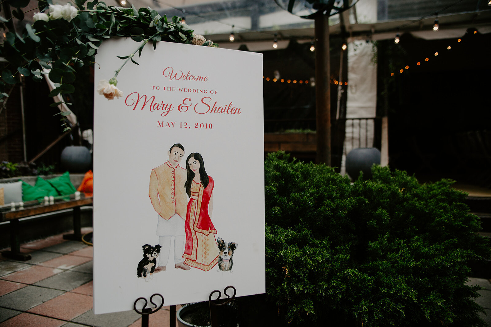 Pineapple Street Designs - Wedding Signage - ceremony program with elements from our wedding invitation suite (14).jpg