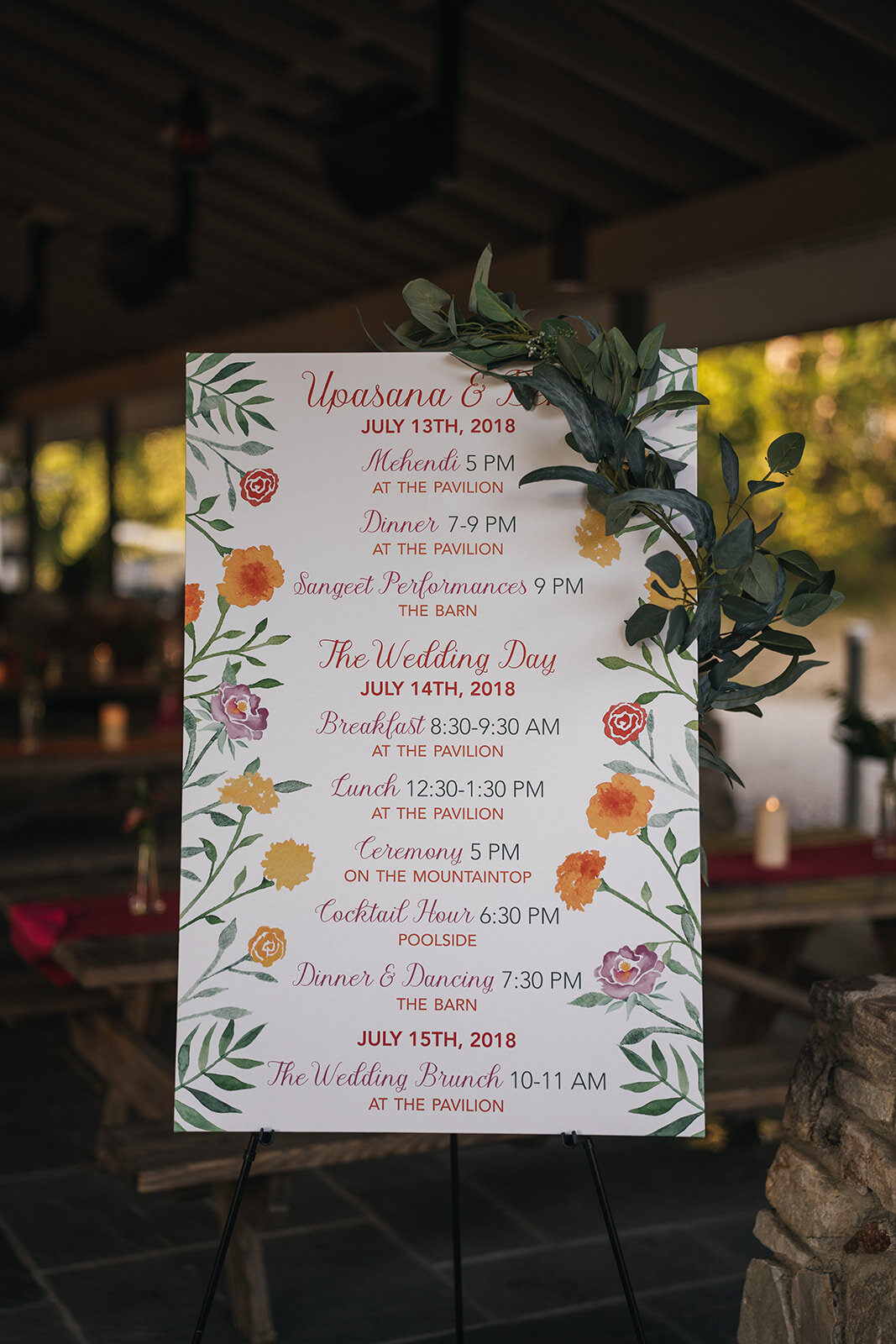 Pineapple Street Designs - Wedding Signage - ceremony program with elements from our wedding invitation suite (25).jpg