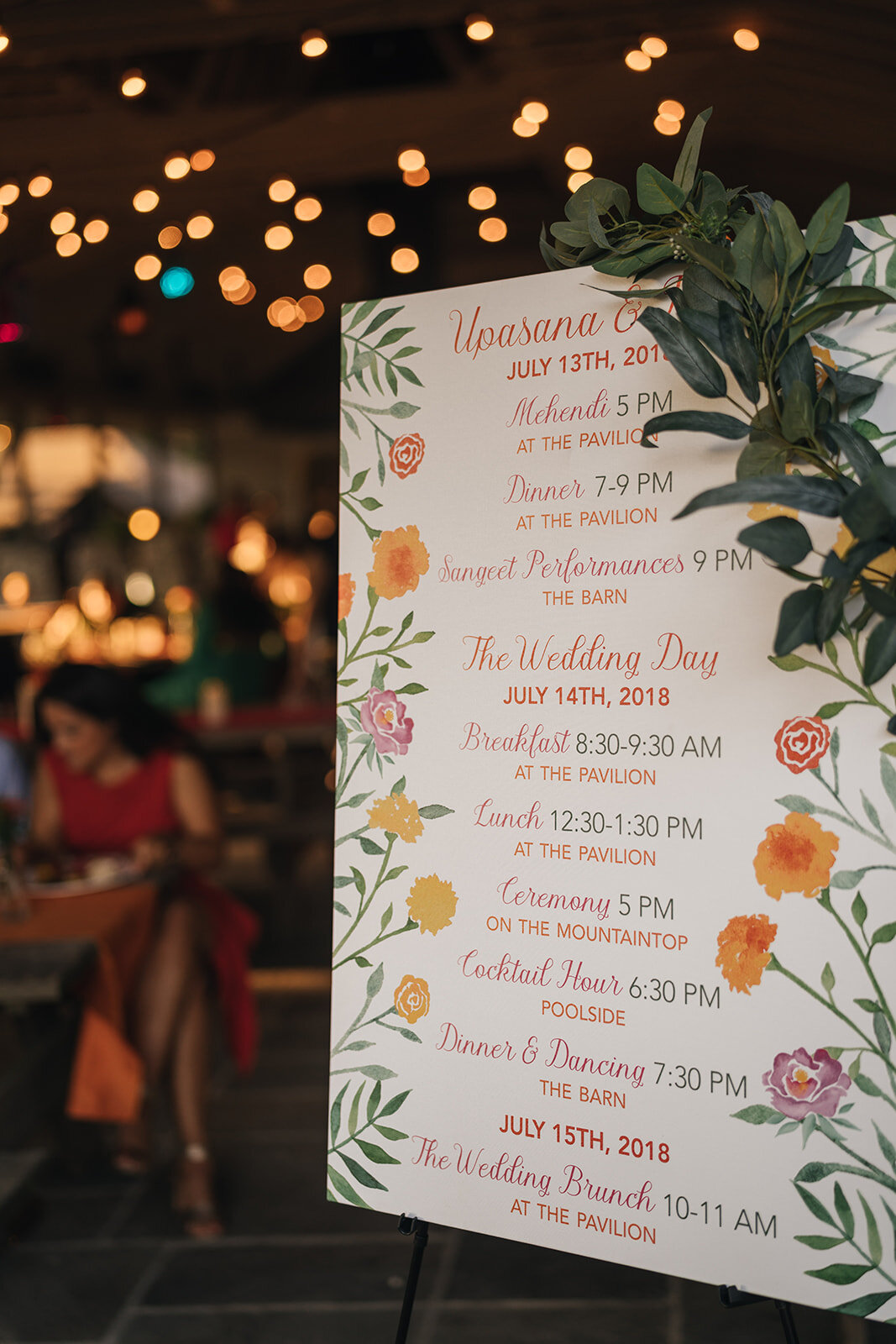 Pineapple Street Designs - Wedding Signage - ceremony program with elements from our wedding invitation suite (27).jpg