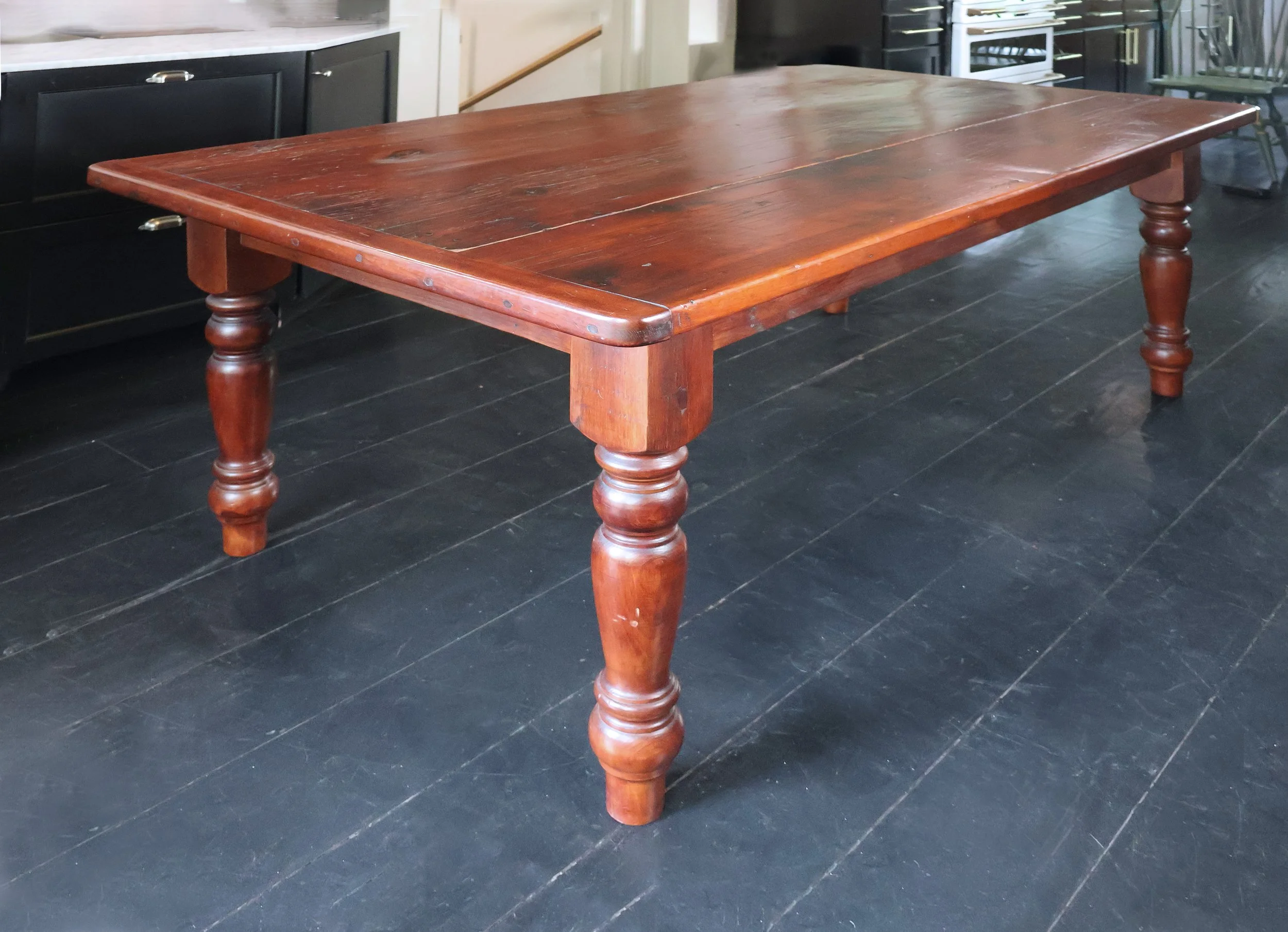 Rustic Farm Table with Bread-Board Ends</p> SKU: AW042925E<p> </p><p>