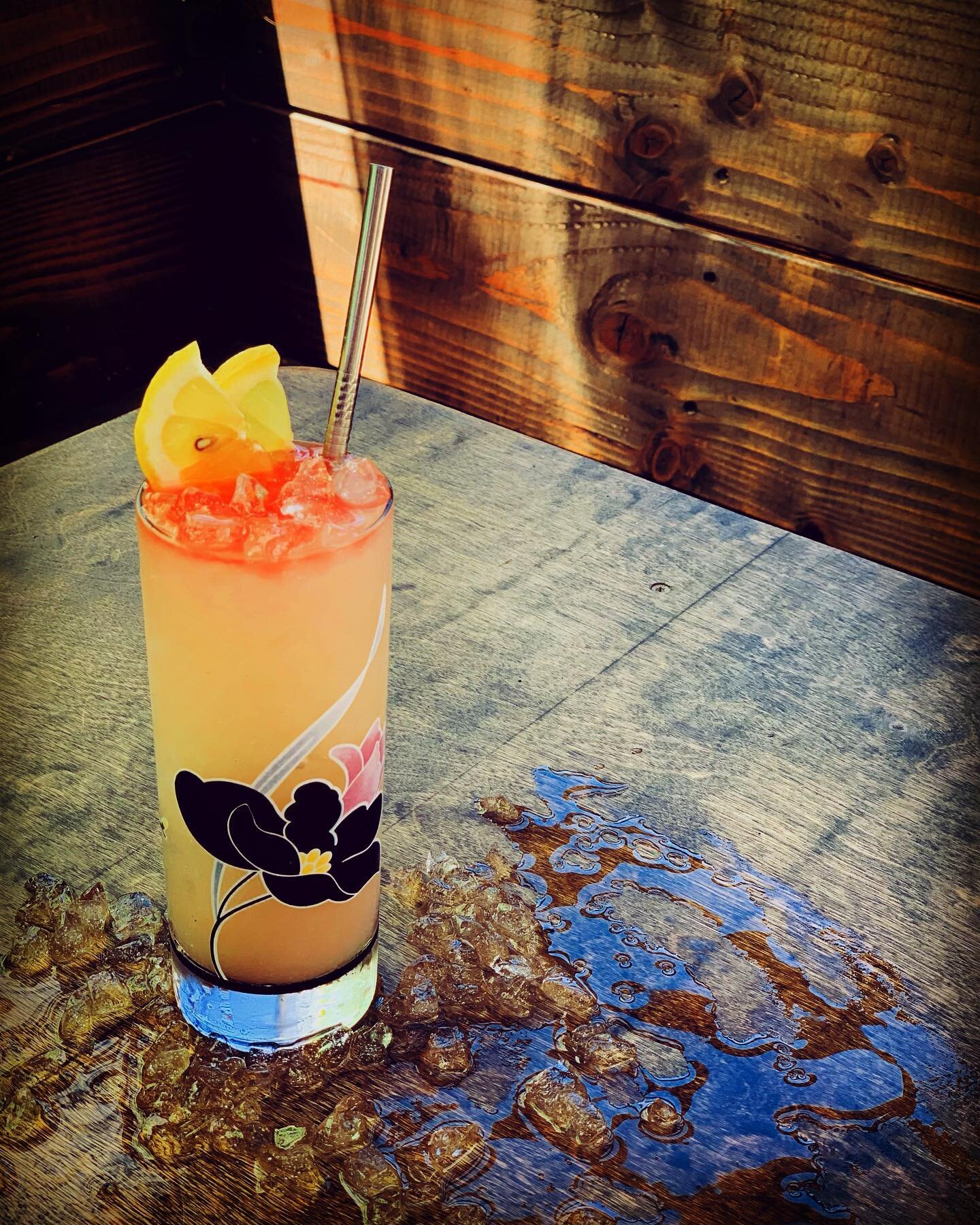 Fog got you down? Missing Summer?  May we offer you a taste of warmer weather in the form of Summertime Sadness, a fruity and refreshing blend of Japanese Whisky and Calvados, white peach, sesame orgeat, dry vermouth, fennel, and lemon on pebble ice.