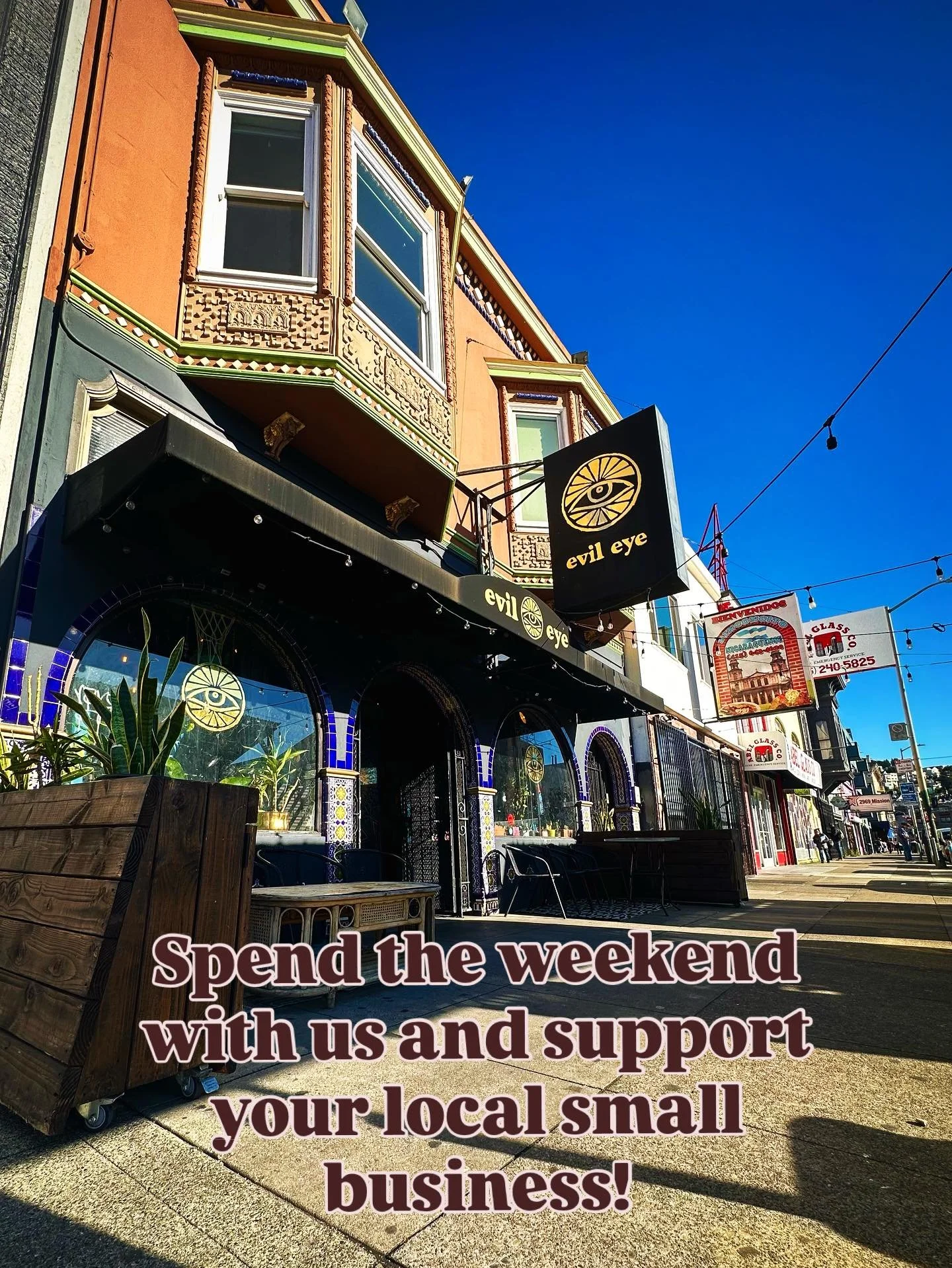 As summer winds down we are here to remind you that Evil Eye is a perfect spot to gather and celebrate. Serving up original drinks, delicious food, and the best vibes seven days a week. See you soon.