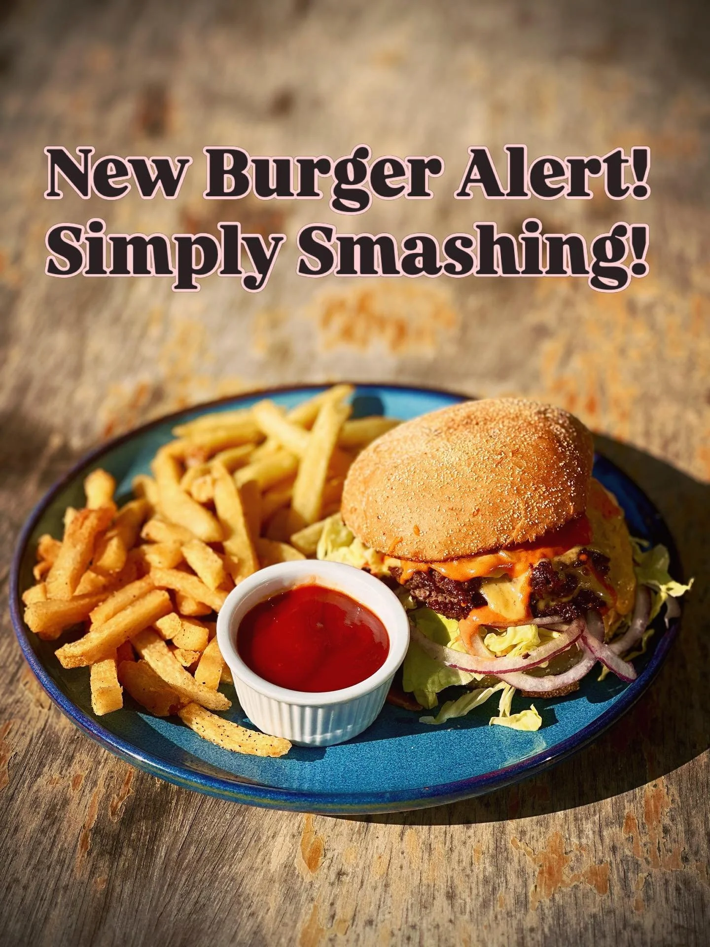 New Smashburger Alert! Maillard lovers rejoice! We&rsquo;re serving up two griddle smashed Brisket &amp; Chuck  patties with some homemade American cheese, fancy sauce with pickles, lettuce, and onion, on a sturdy potato pepper bun. A simple &amp; de