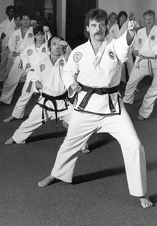 Teaching Class in 1987