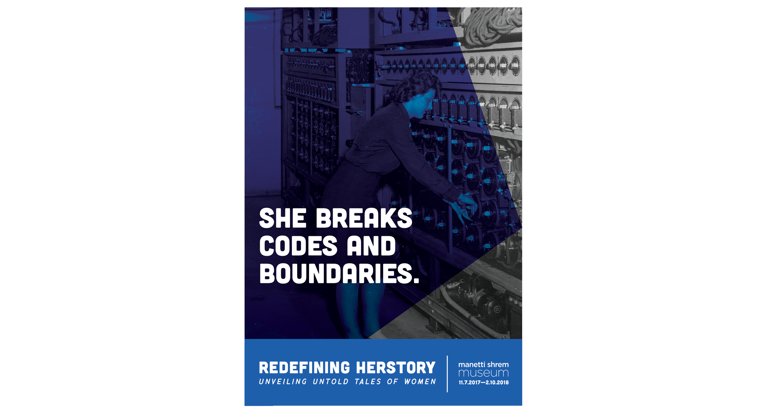 Background Inspired by Hidden Figures, my partner and I decided to create an exhibition uncovering untold women’s stories. The exhibition features 18 unique stories about exceptional women. Mission From curating to marketing, design a hypothetical exhibition to be shown in the Jan Shrem and Maria Manetti Shrem Museum of Art at UC Davis.