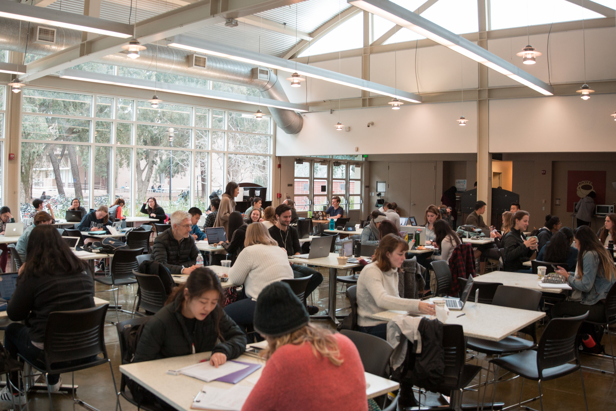 I was inspired by the iconic on-campus cows and breakfast foods. The logo process was iterated over one week with the rest of the deliverables being created in the following week. This event took place in the ASUCD Coffee House, a central part of campus.
