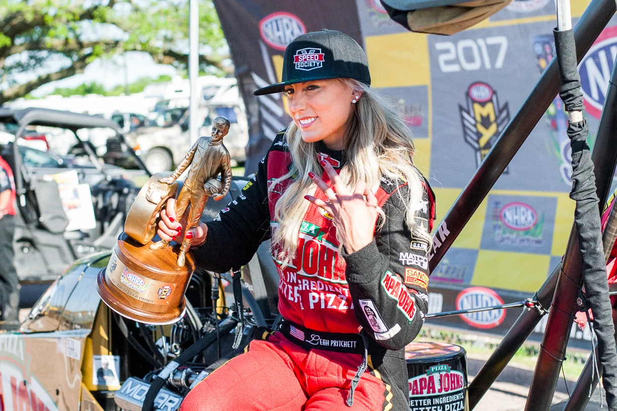 Record Broke, No Prep, First Time Winner, and Dominance were on tap for NHRA Houston