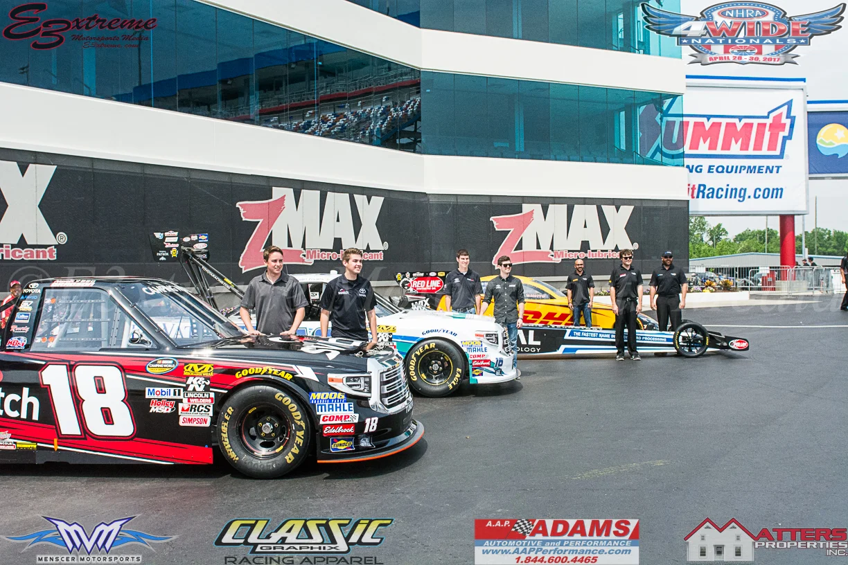 Kalitta Motorsports Drivers show NASCAR what TEN THOUSAND HORSEPOWER is all about