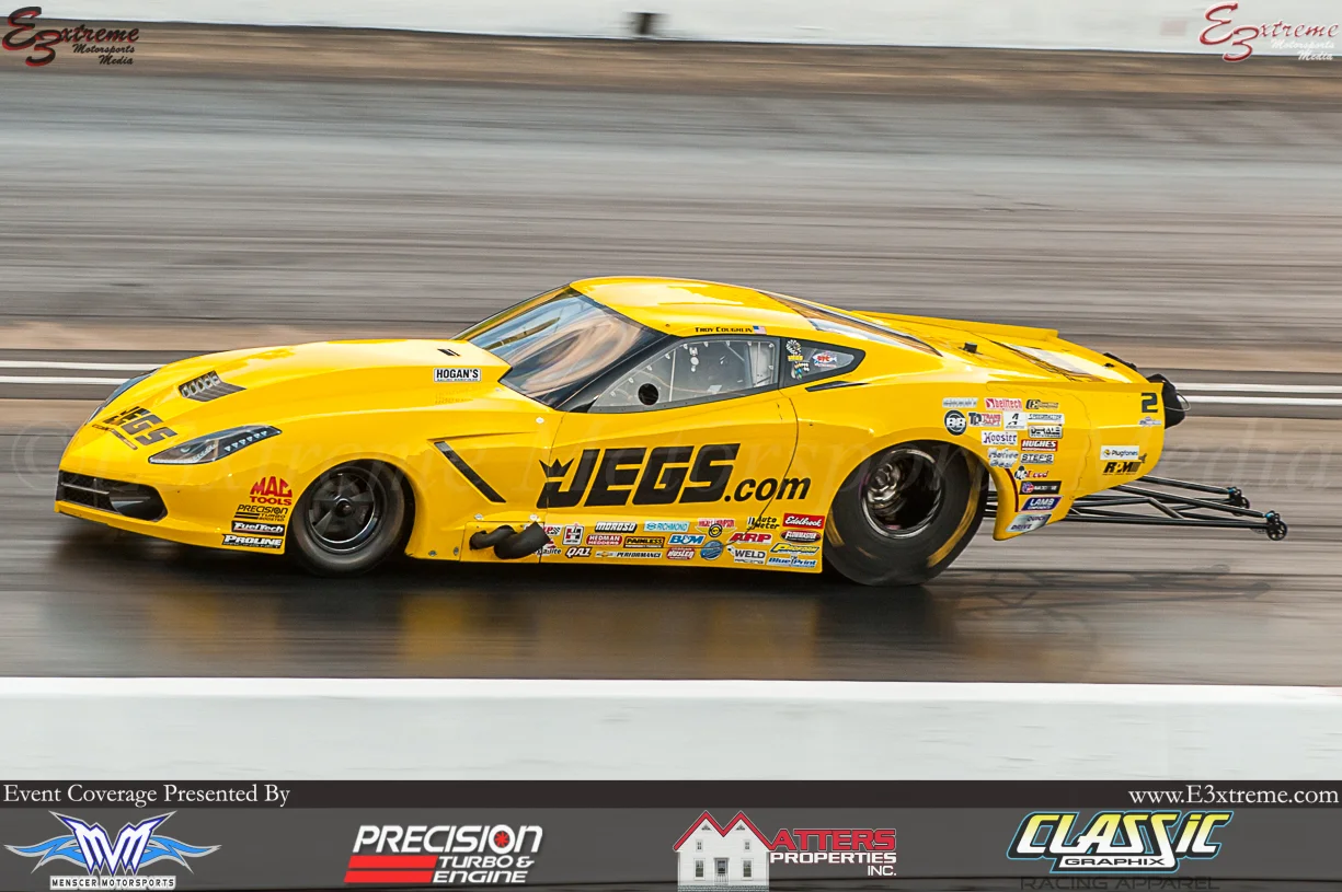 Troy Coughlin and the Jegs.com Rocket reset the Pro Mod MPH record!