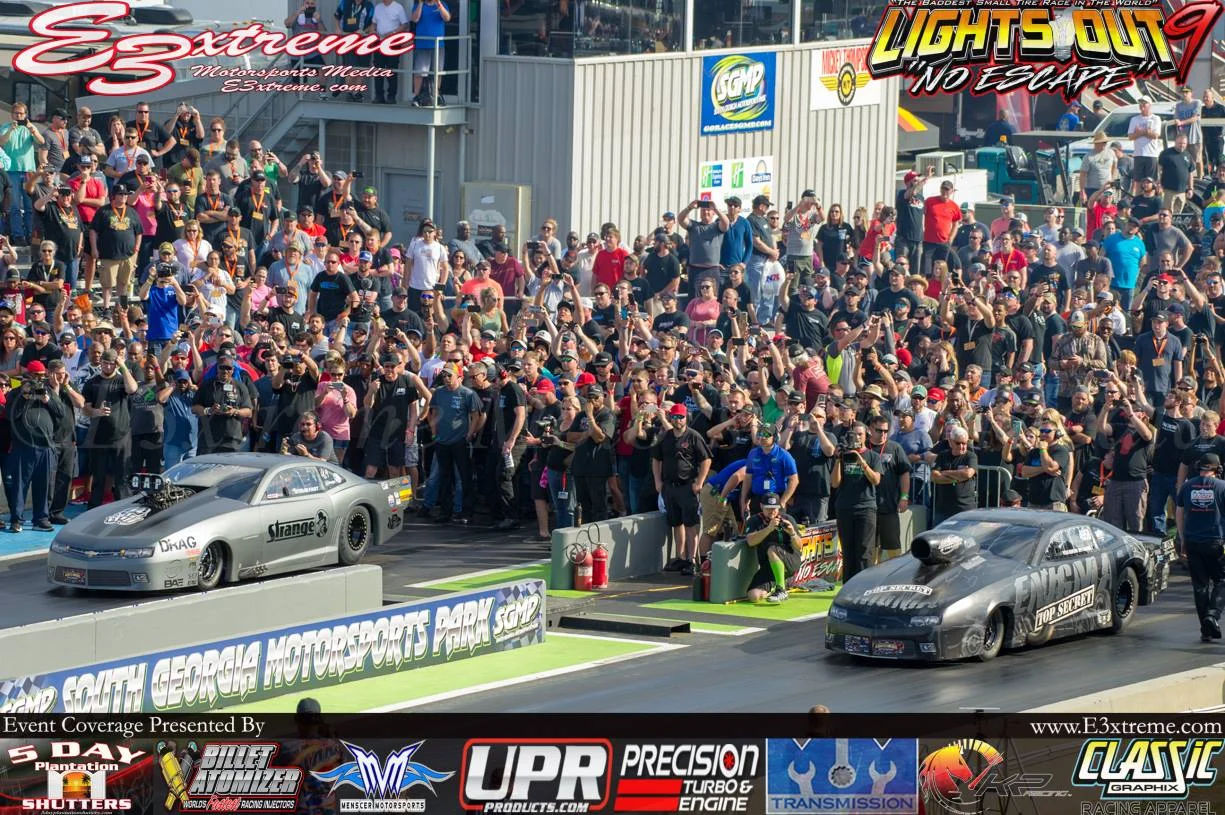 Not Rain, Fog, Dew, or even Traction Compound could stop Lights Out 9