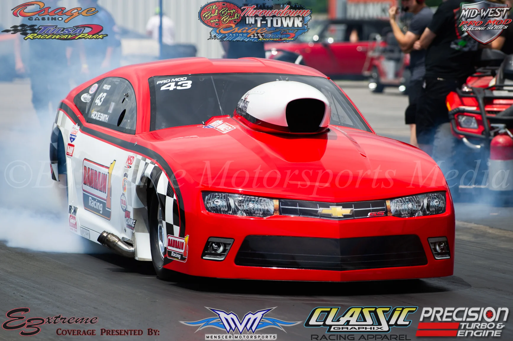 Keith Haney Straps in to Test for NHRA Topeka