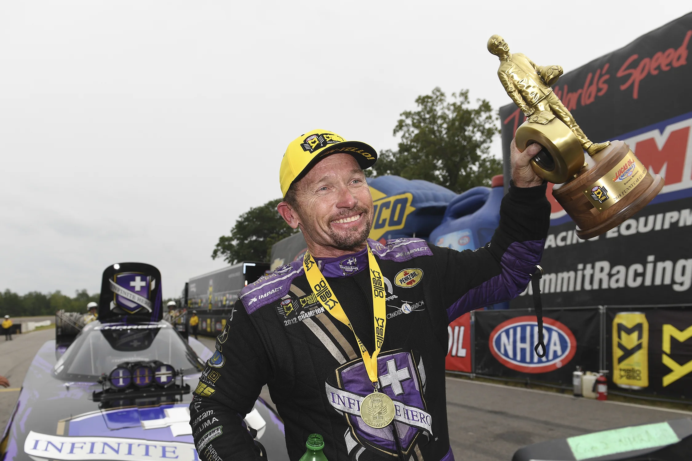 Jack Beckman Funny Car Photo Via NHRA
