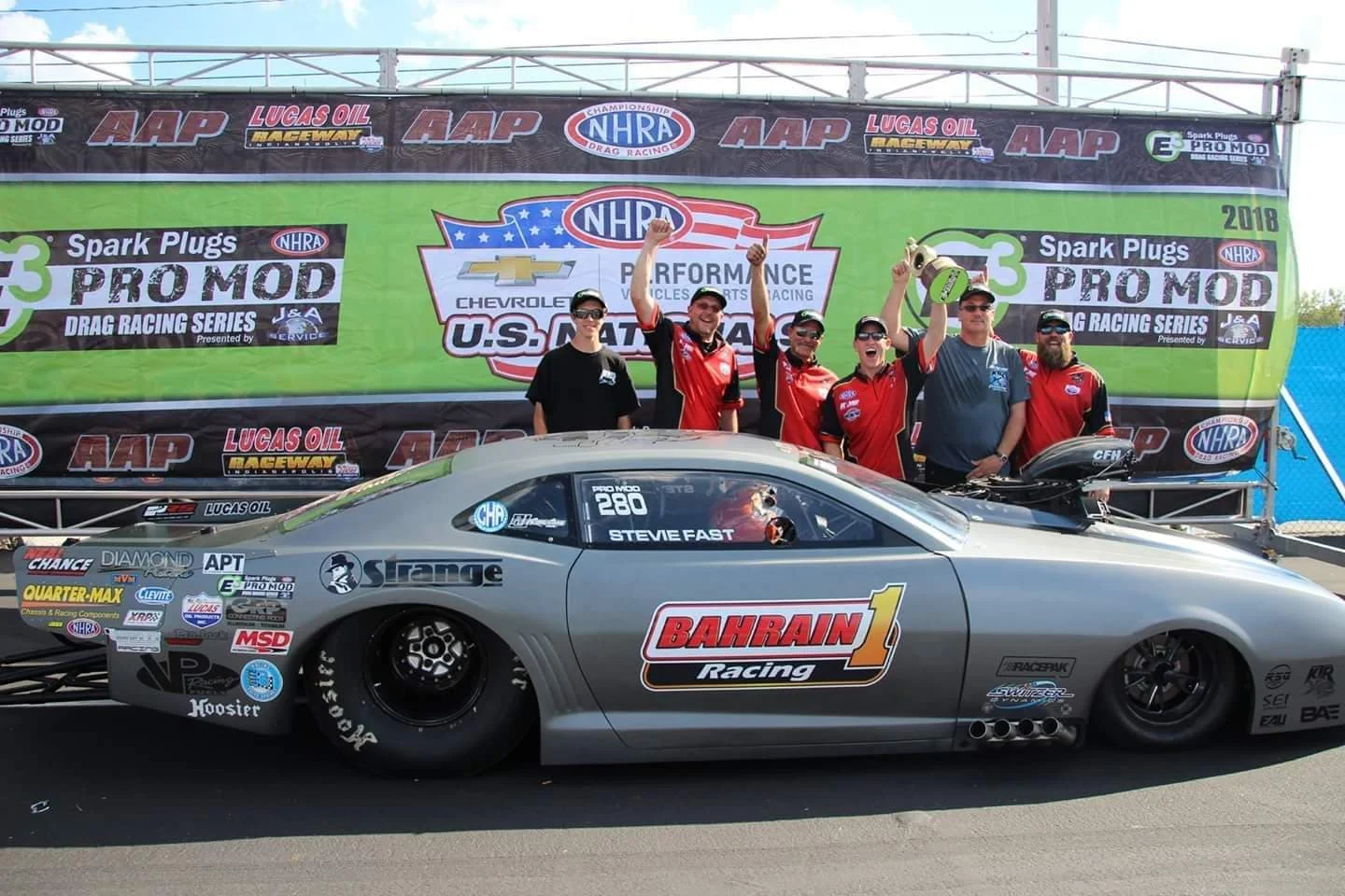 Winner Circle from Indy