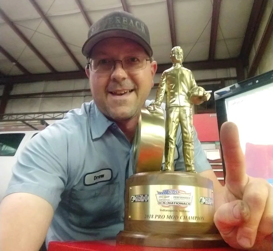 Winning is more than just a moment for Steve Jackson Racing Family Member Drew Mcclure