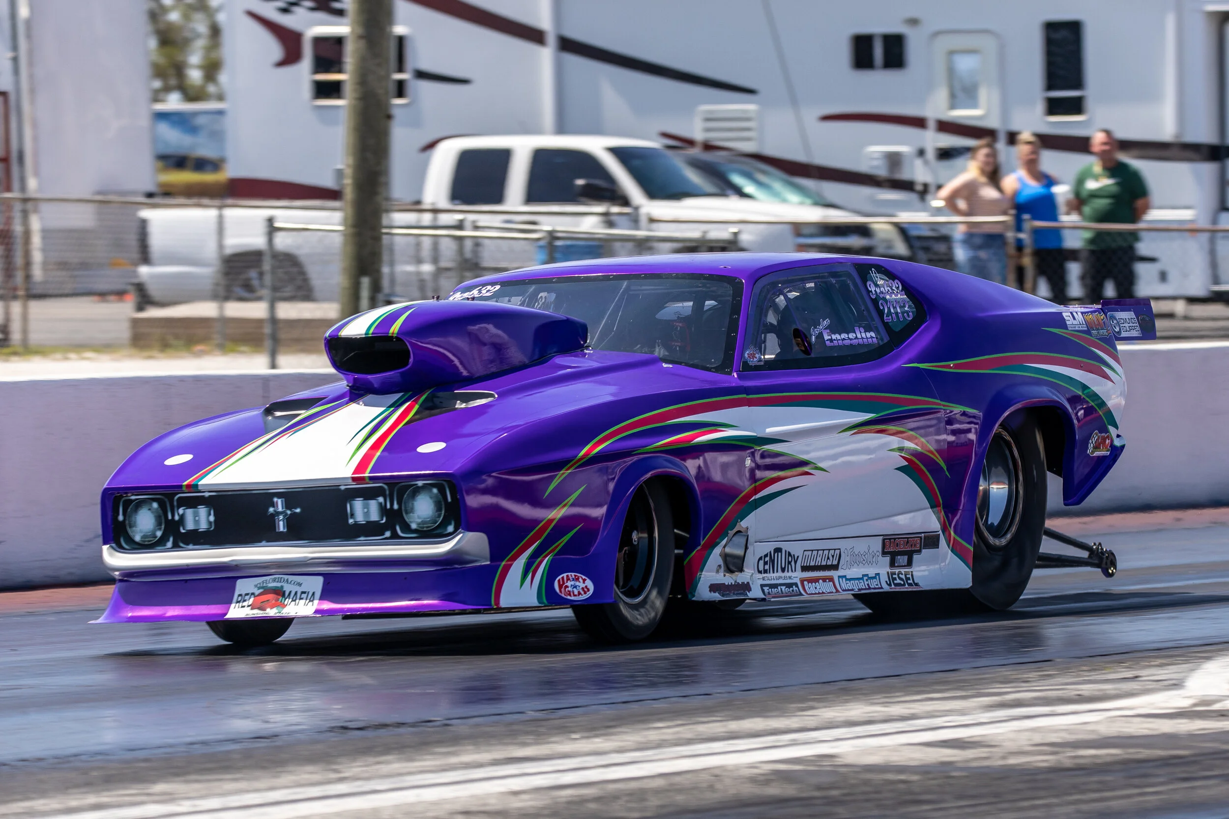 NMCA Champion Jordan Ensslin Debuts New Mustang at PDRA Galot