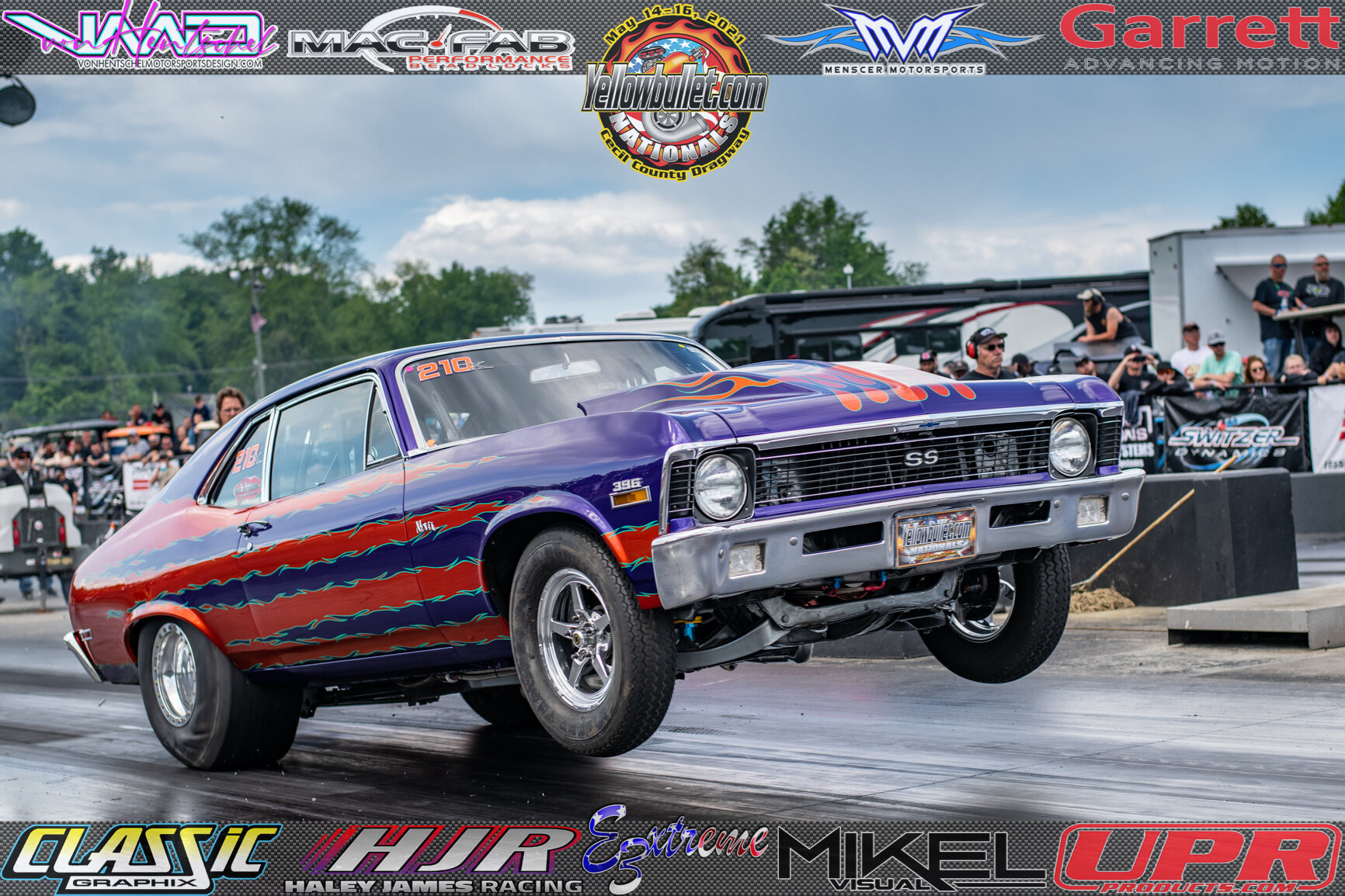 DiabloSport sponsored racer, Domenic DiDonato at the Yellow Bullet  Nationals - Holley Motor Life