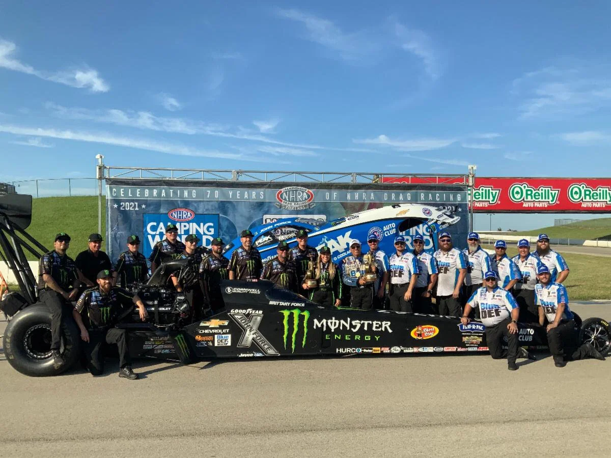 John &amp; Brittany Capture Father Daughter Win at Topeka