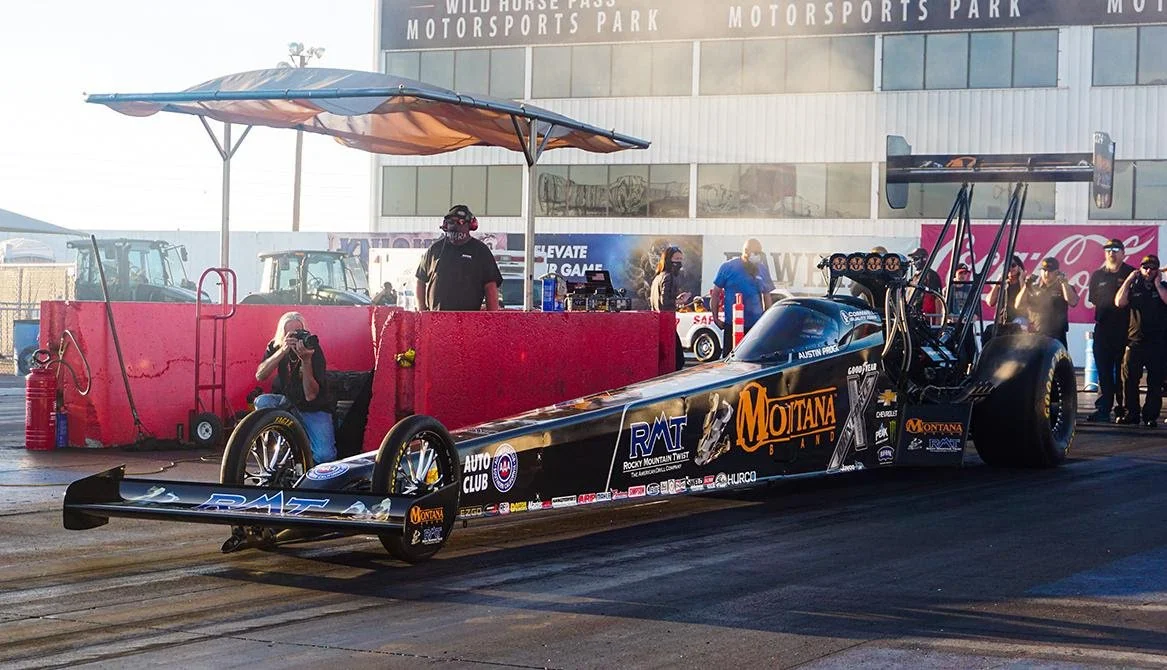 AUSTIN PROCK AND MONTANA BRAND / RMT READY TO MAKE A STATEMENT AT NHRA WINTERNATIONALS