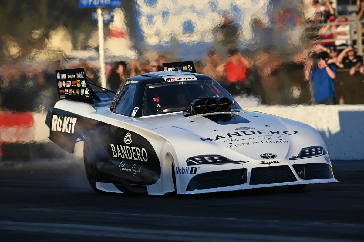 Alexis DeJoria Earns Toyota’s First GR Supra Funny Car Win Light