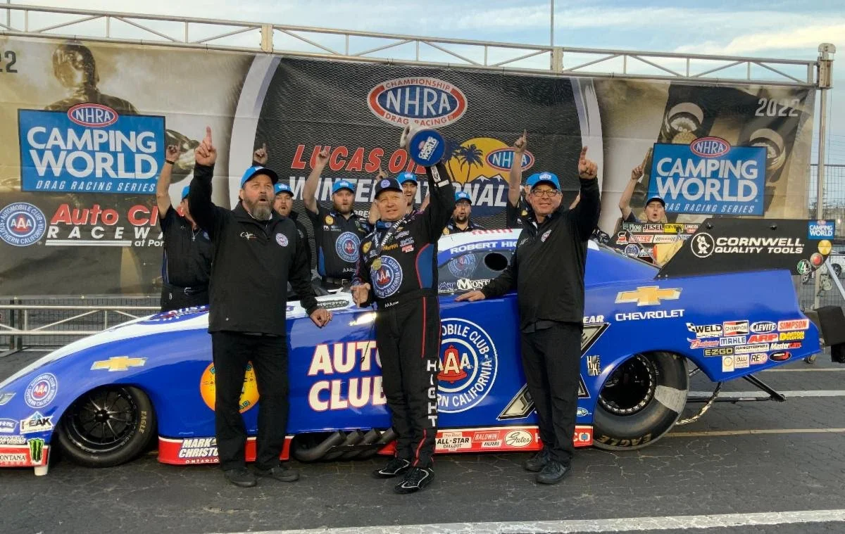 ROBERT HIGHT TAKES AUTO CLUB CHEVY TO VICTORY AT NHRA WINTERNATIONALS