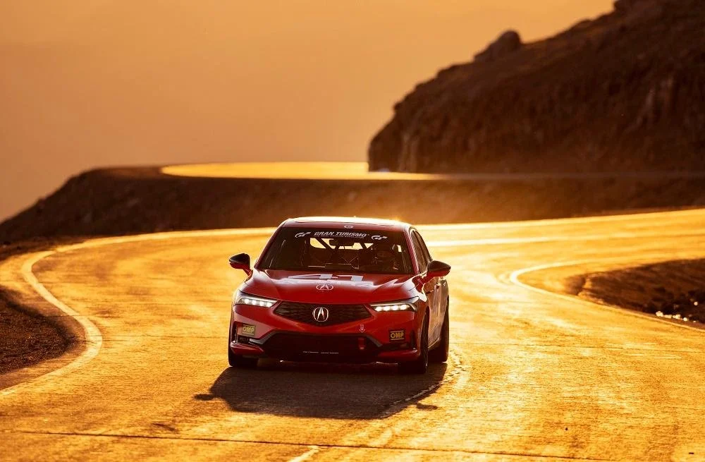 2023 Acura Integra Makes Motorsports Debut at 100th Running of Pikes Peak International Hill Climb