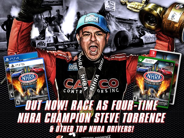 OUT NOW: The NHRA Video Game!