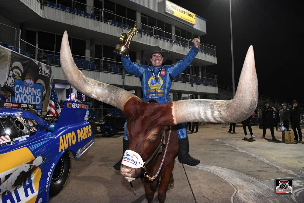 Dallas Victory Moves Ron Capps Closer to Another NHRA Funny Car World Championship